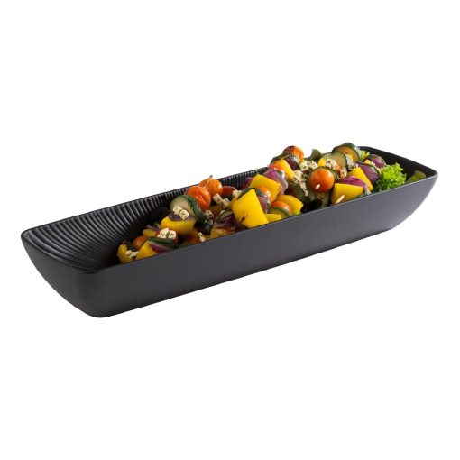 APS Nero Bowl GN 2-4 Black 530x162x75mm (HY382)