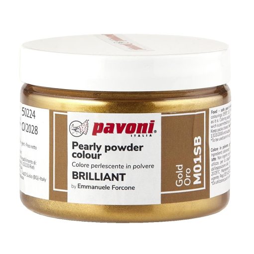 Pavoni Metallic Powder Gold 40g (KA349)