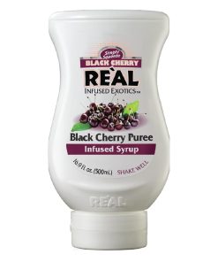 Real Black Cherry Puree Infused Syrup 500ml (KA475)