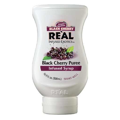 Real Black Cherry Puree Infused Syrup 500ml (KA475)