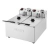 Buffalo Twin Tank Twin Basket 2x3Ltr Countertop Fryer 2x2kW (CU615)