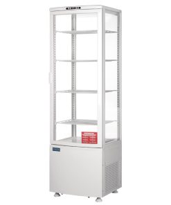 Polar C-Series Energy Efficient Curved Door Display Fridge White 235Ltr (CX575)