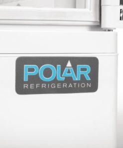 Polar C-Series Energy Efficient Curved Door Display Fridge White 86Ltr (CX576)