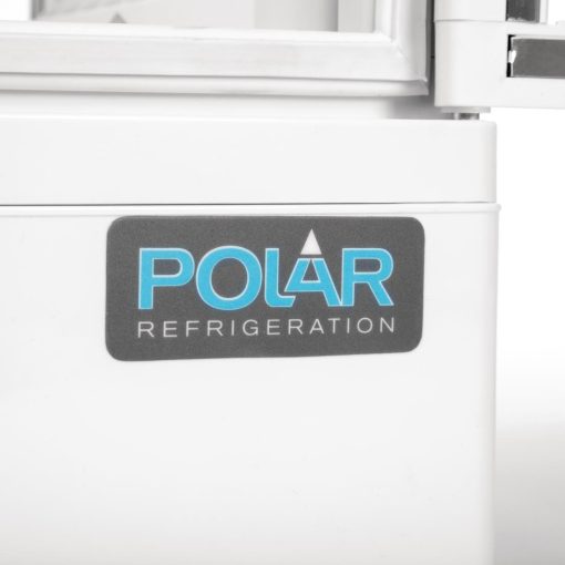 Polar C-Series Energy Efficient Curved Door Display Fridge White 86Ltr (CX576)