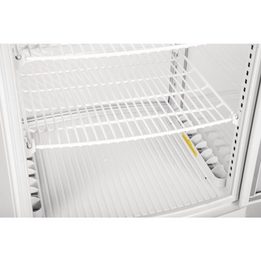 Polar C-Series Energy Efficient Curved Door Display Fridge White 86Ltr (CX576)