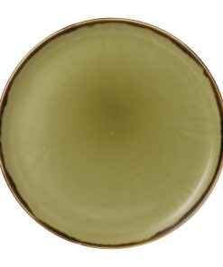 Dudson Harvest Coupe Plate Green 324mm Pack of 6 (DK374)