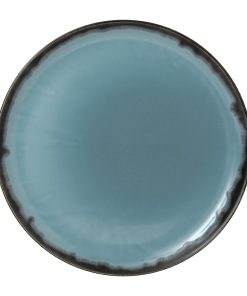 Dudson Harvest Coupe Plate Blue 324mm Pack of 6 (DK375)