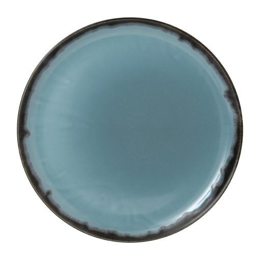 Dudson Harvest Coupe Plate Blue 324mm Pack of 6 (DK375)