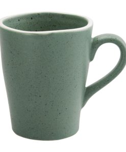 Olympia Chia Mugs Green 340ml Pack of 6 (DR805)