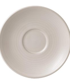 Dudson Evo Pearl Saucer 162mm Pack of 6 (FJ723)