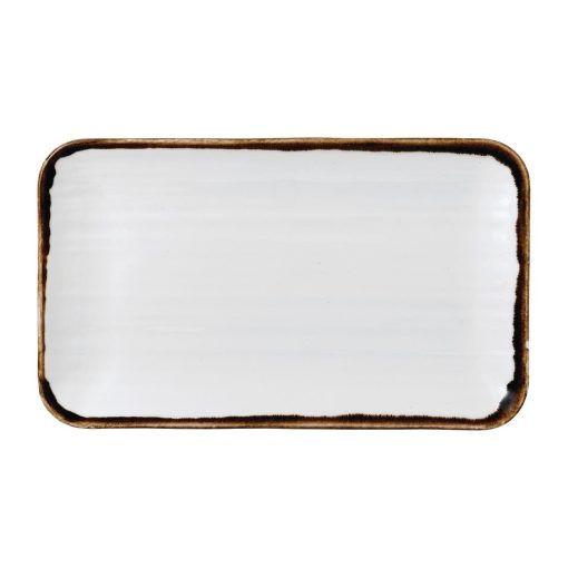 Dudson Harvest Natural Rectangular Plate 275mm Pack of 12 (FJ757)