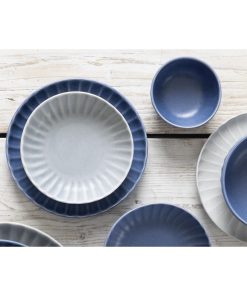 Olympia Corallite Plates Blue 280mm Pack of 6 (FU200)