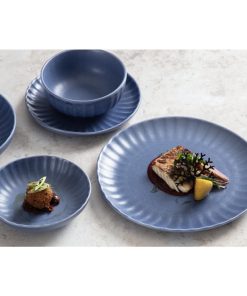 Olympia Corallite Plates Blue 280mm Pack of 6 (FU200)