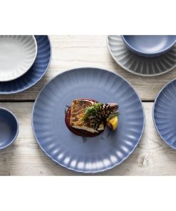 Olympia Corallite Plates Blue 205mm Pack of 6 (FU201)