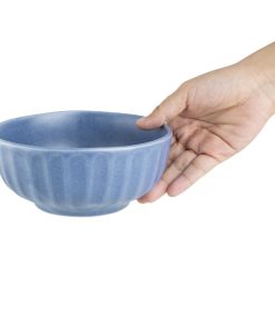 Olympia Corallite Deep Bowls Blue 150mm Pack of 6 (FU202)