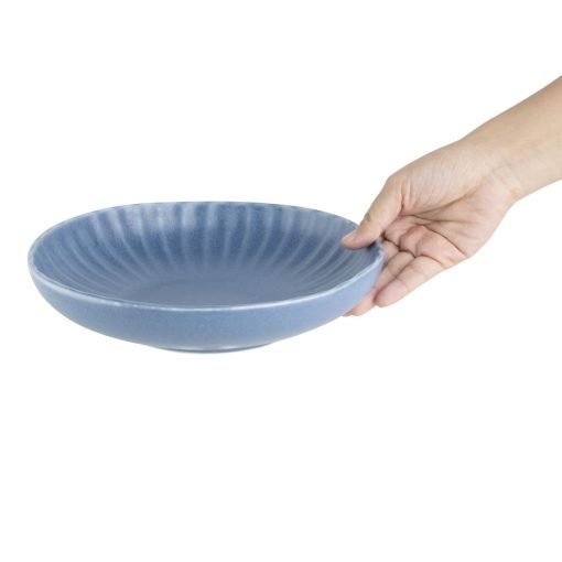 Olympia Corallite Coupe Bowls Blue 220mm Pack of 6 (FU203)