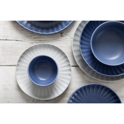 Olympia Corallite Deep Bowls Blue 105mm Pack of 12 (FU204)