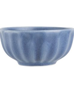 Olympia Corallite Deep Bowls Blue 105mm Pack of 12 (FU204)