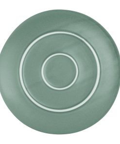 Olympia Corallite Plates Green 280mm Pack of 6 (FU206)