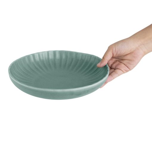 Olympia Corallite Coupe Bowls Green 220mm Pack of 6 (FU209)