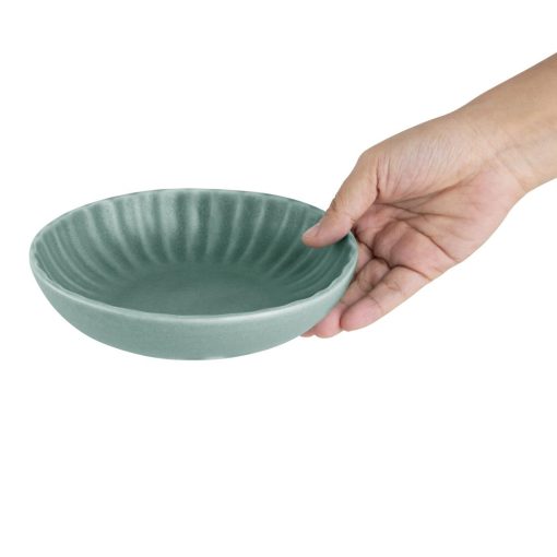 Olympia Corallite Coupe Bowls Green 160mm Pack of 6 (FU211)