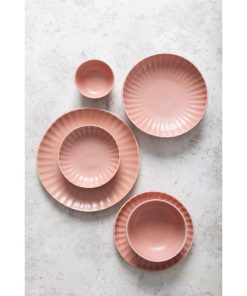 Olympia Corallite Plates Peach 280mm Pack of 6 (FU212)