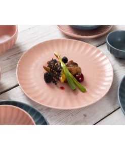 Olympia Corallite Plates Peach 280mm Pack of 6 (FU212)