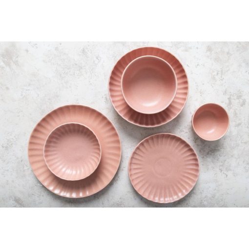 Olympia Corallite Plates Peach 280mm Pack of 6 (FU212)