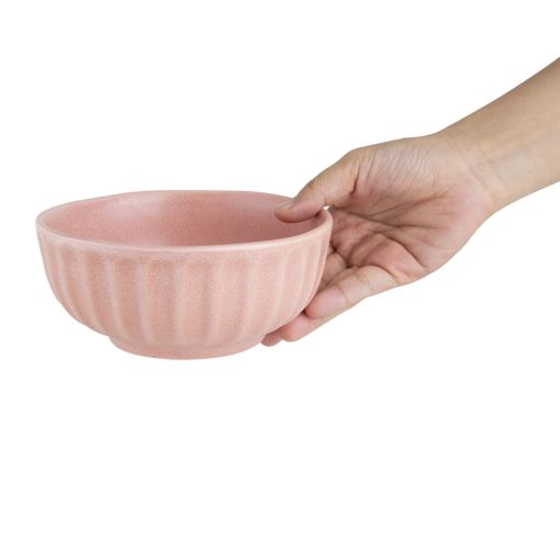 Olympia Corallite Deep Bowls Peach 150mm Pack of 6 (FU214)