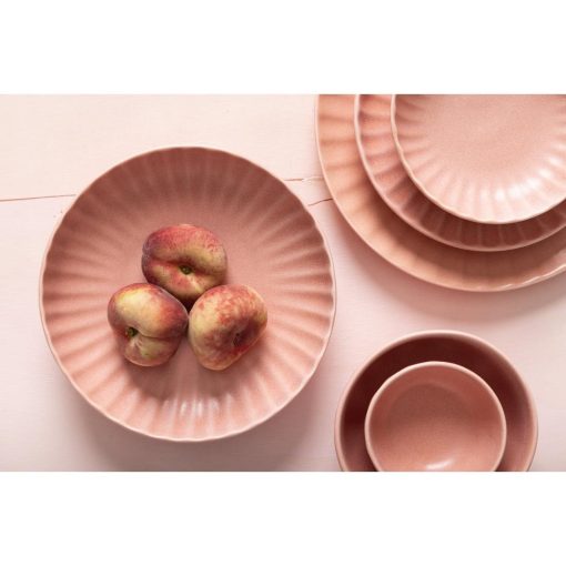 Olympia Corallite Coupe Bowls Peach 220mm Pack of 6 (FU215)