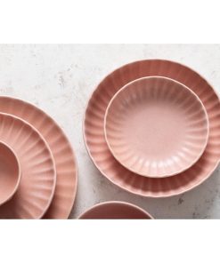 Olympia Corallite Coupe Bowls Peach 220mm Pack of 6 (FU215)