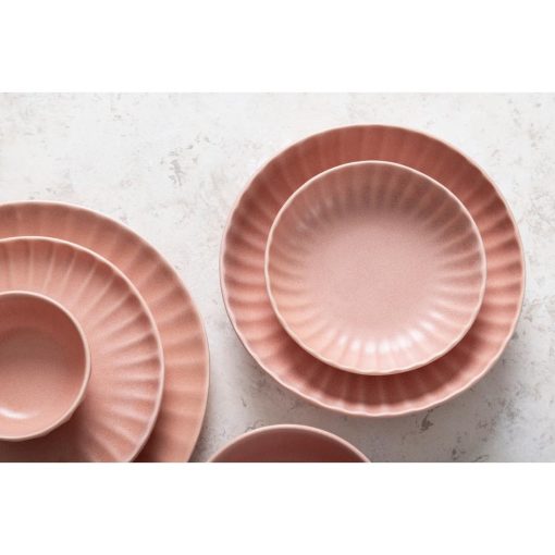 Olympia Corallite Coupe Bowls Peach 220mm Pack of 6 (FU215)