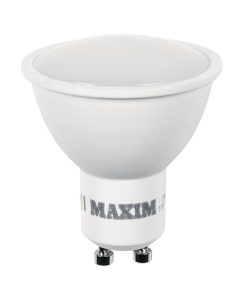 Status Maxim LED GU10 Pearl Warm White 5W Pack of 10 (HC646)