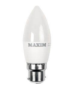 Maxim LED Candle Bayonet Cap Warm White 6W Pack of 10 (HC662)