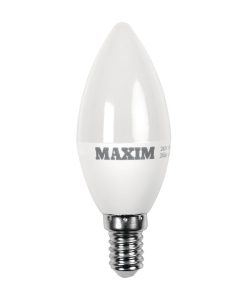 Maxim LED Candle Small Edison Screw Warm White 6W Pack of 10 (HC664)