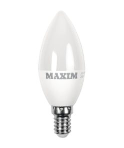 Maxim LED Candle Small Edison Screw Cool White 6W Pack of 10 (HC668)