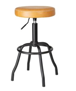 Bolero Brooklyn PU High Bar Stool - Caramel (HW290)