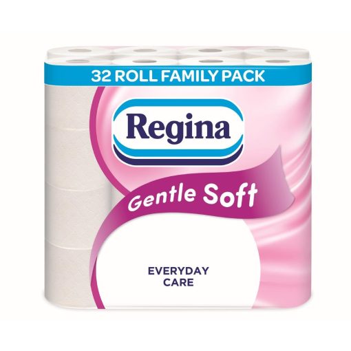 Regina Gentle Soft Toilet Rolls 3Ply Pack of 32 Rolls (HW969)