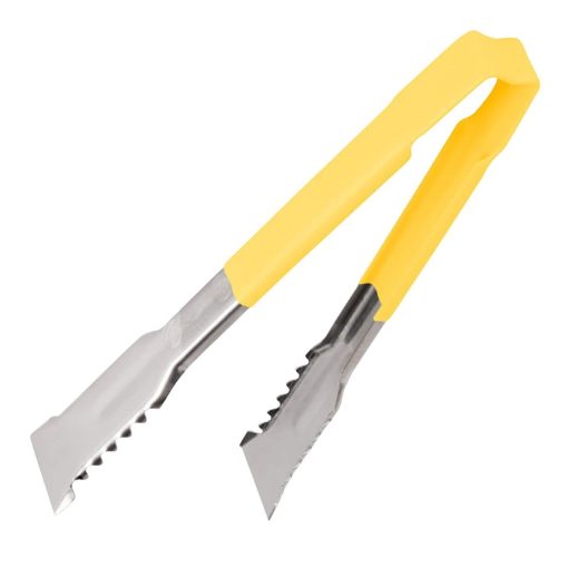 Vollrath Versagrip Tongs Flat Yellow 9-5 (HY164)