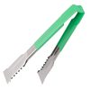 Vollrath Versagrip Tongs Flat Green 9-5 (HY168)