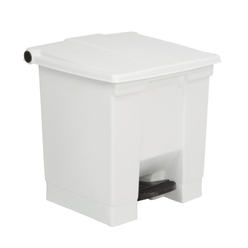 Rubbermaid Step On Pedal Bin White 30-5Ltr (K805)