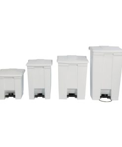 Rubbermaid Step On Pedal Bin White 30-5Ltr (K805)