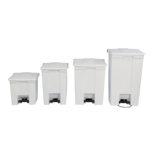 Rubbermaid Step On Pedal Bin White 30-5Ltr (K805)