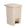 Rubbermaid Step On Pedal Bin Beige 45-5Ltr (K808)