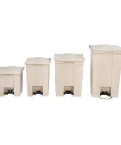 Rubbermaid Step On Pedal Bin Beige 45-5Ltr (K808)