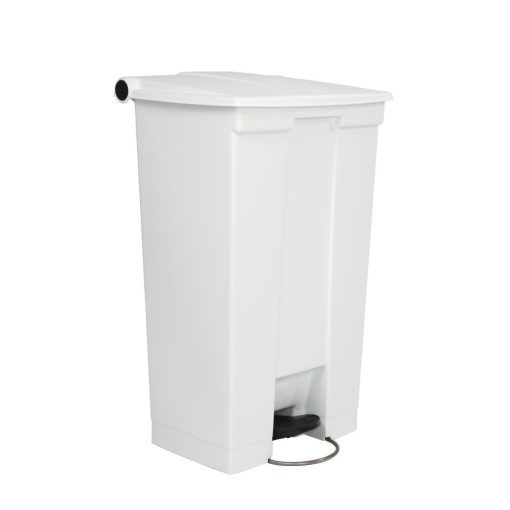 Rubbermaid Step On Pedal Bin White 87Ltr (K956)