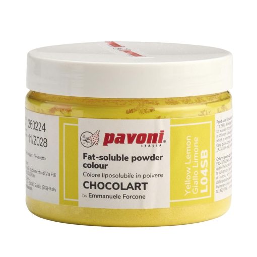 Pavoni Liposoluble Colours Lemon Yellow 40g (KA346)