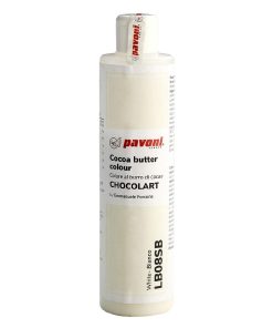 Pavoni White Coloured Cocoa Butter 200g (KA362)