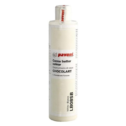 Pavoni White Coloured Cocoa Butter 200g (KA362)