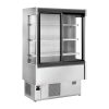 Zoin Silver Multideck Display Stainless Steel Finish with Sliding Doors 1500mm (UA056-120)